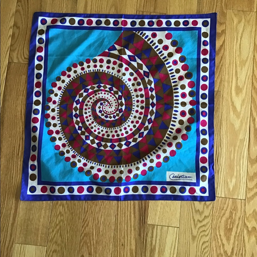Christian scarf colorful scarf vibrant artsy